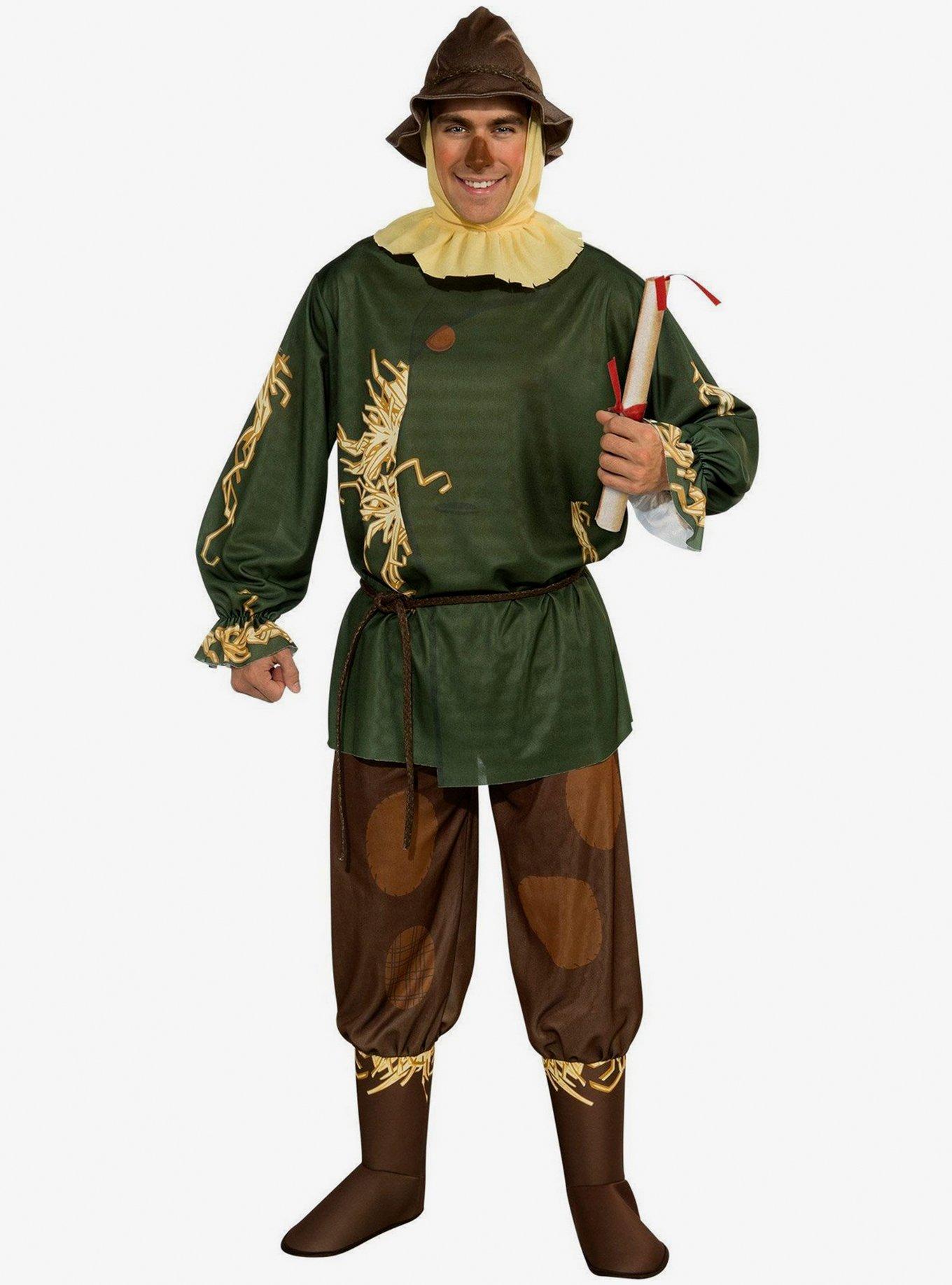 The Wizard Of Oz Scarecrow Costume, GREEN, hi-res