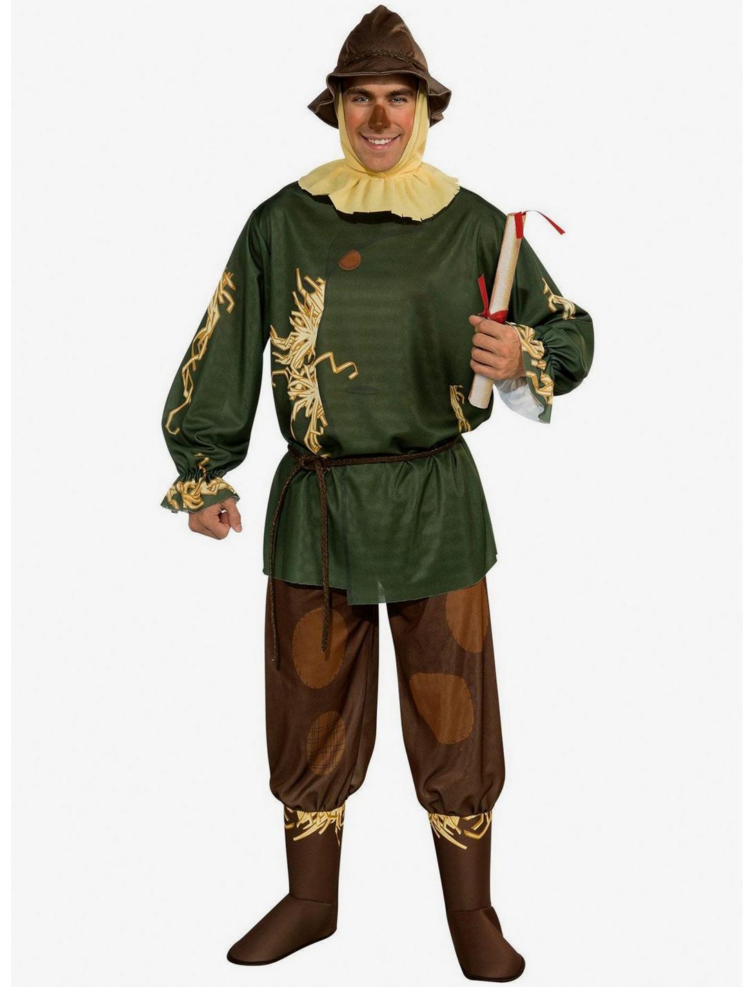The Wizard Of Oz Scarecrow Costume, GREEN, hi-res