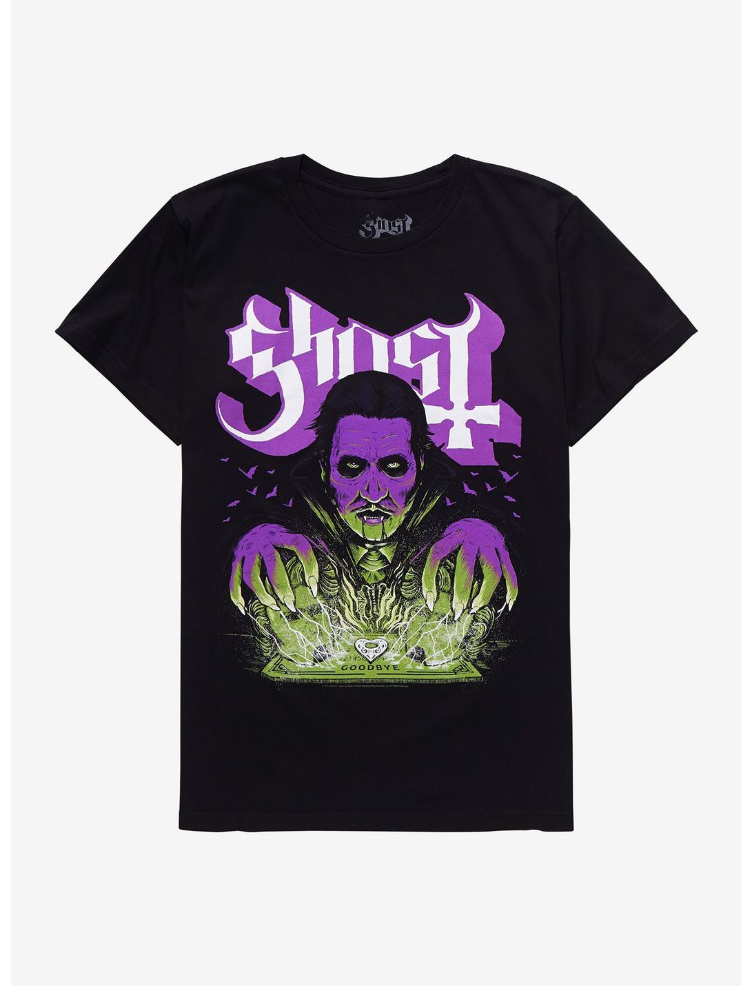 Ghost Cardinal Copia Vampire Spirit Board Girls T-Shirt, BLACK, hi-res