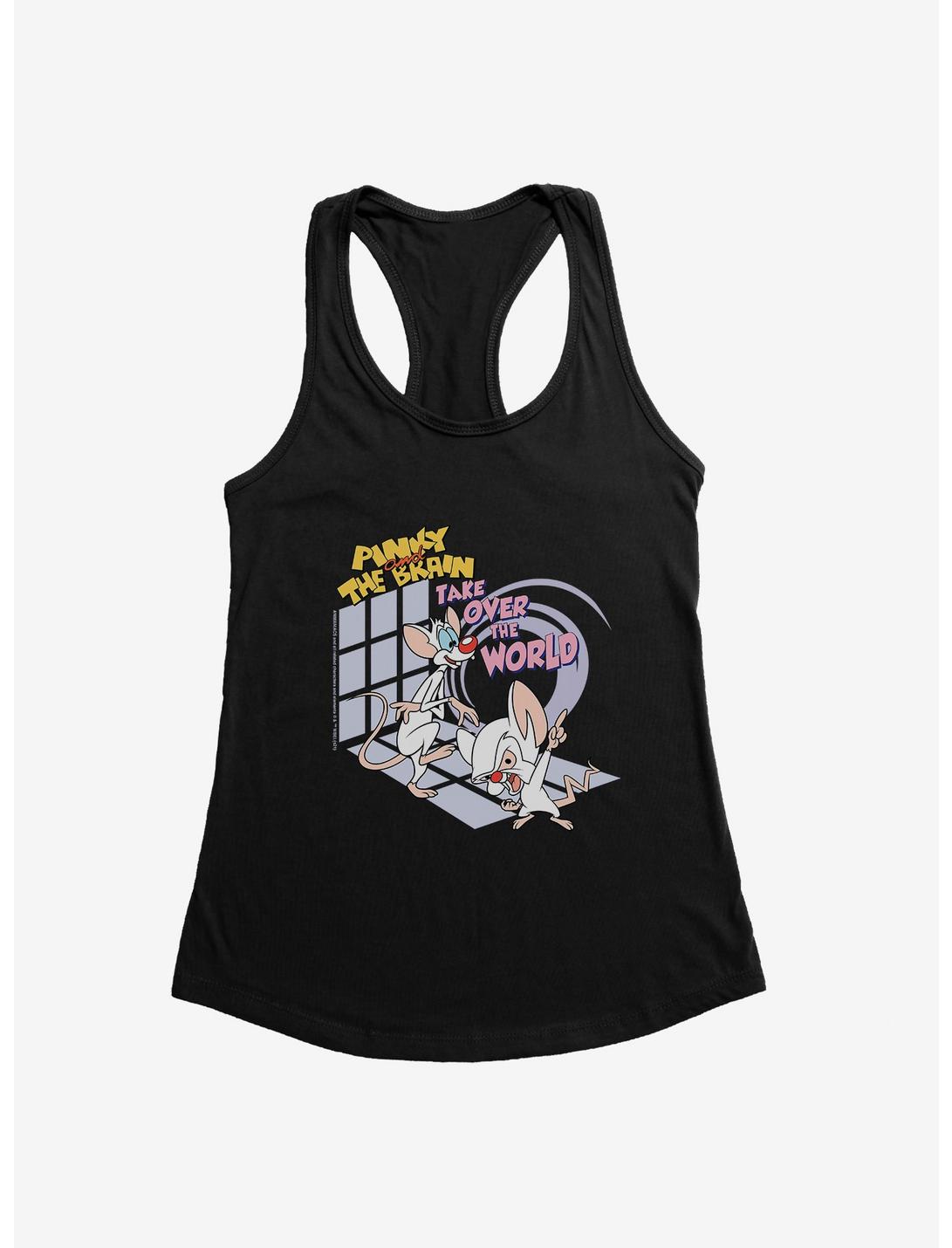 Animaniacs Pinky And The Brain Take Over The World Womens Tank Top, , hi-res