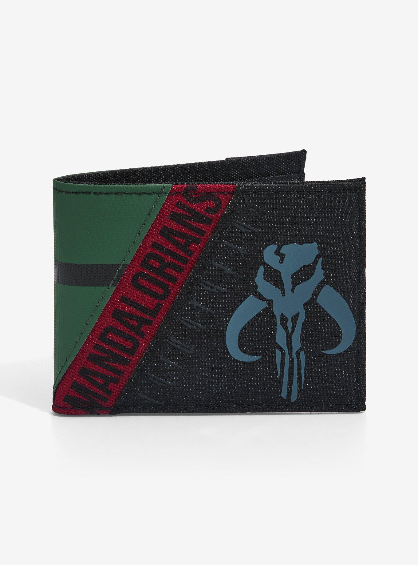 Buckle-Down Men's Bifold Wallet – Star Wars The Mandalorian Design, 4.0" X 3.5", Vegan Leather, Officially Licensed - View #3