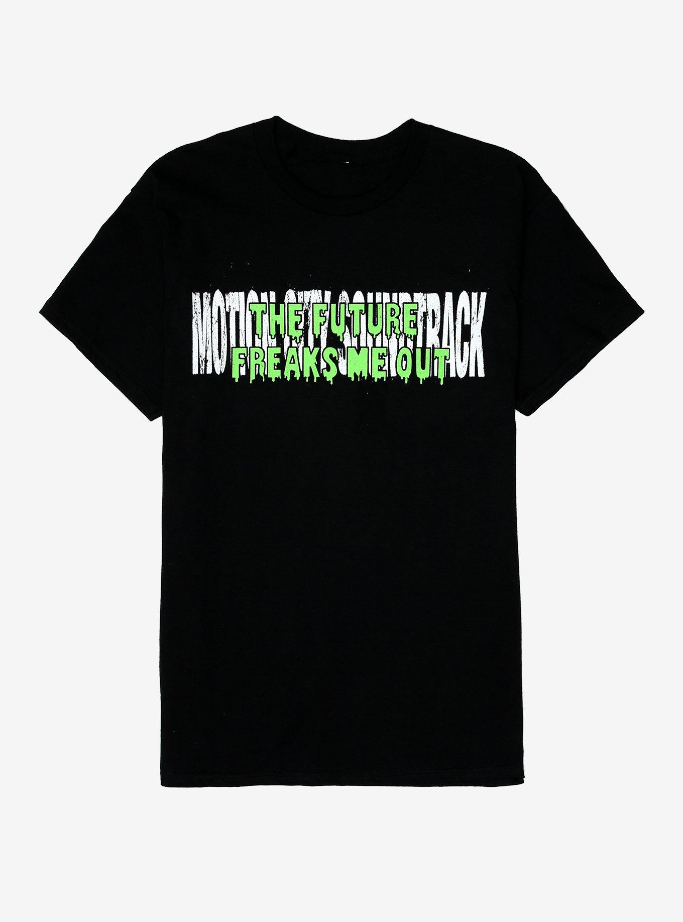 Motion City Soundtrack The Future Freaks Me Out T-Shirt, BLACK, hi-res