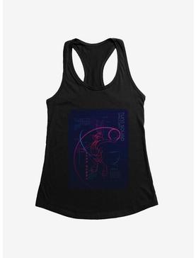 Plus Size Space Jam: A New Legacy Bugs Bunny Tune Squad Digital Sketch Womens Tank Top, , hi-res
