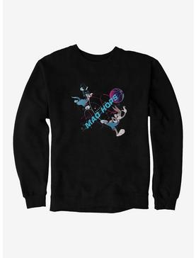 Plus Size Space Jam: A New Legacy Bugs Bunny And Sylvester Cat Mad Hops Sweatshirt, , hi-res