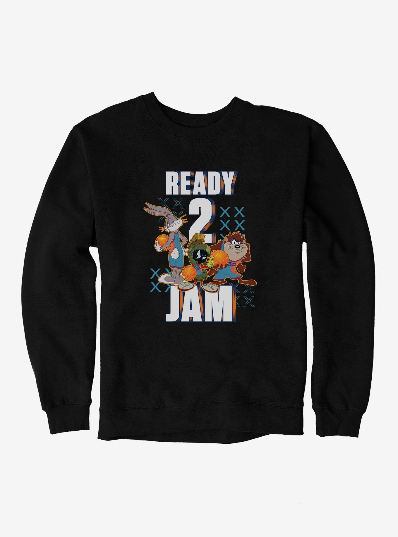 Space Jam: A New Legacy Bugs Bunny, Marvin The Martian, And Taz Ready 2 Jam Sweatshirt, , hi-res