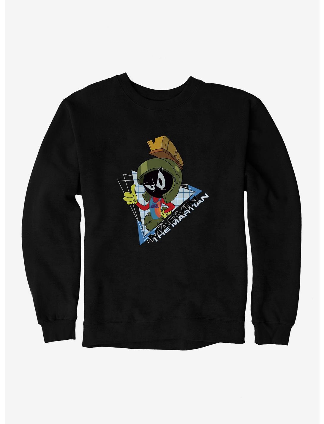 Space Jam: A New Legacy Marvin The Martian Triangle Grid Sweatshirt, , hi-res