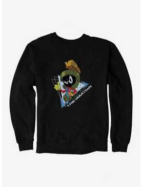 Space Jam: A New Legacy Marvin The Martian Triangle Grid Sweatshirt, , hi-res