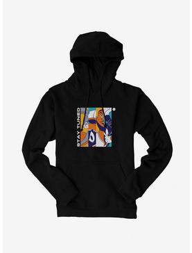 Plus Size Space Jam: A New Legacy Stay Tuned Colorful Logo Hoodie, , hi-res
