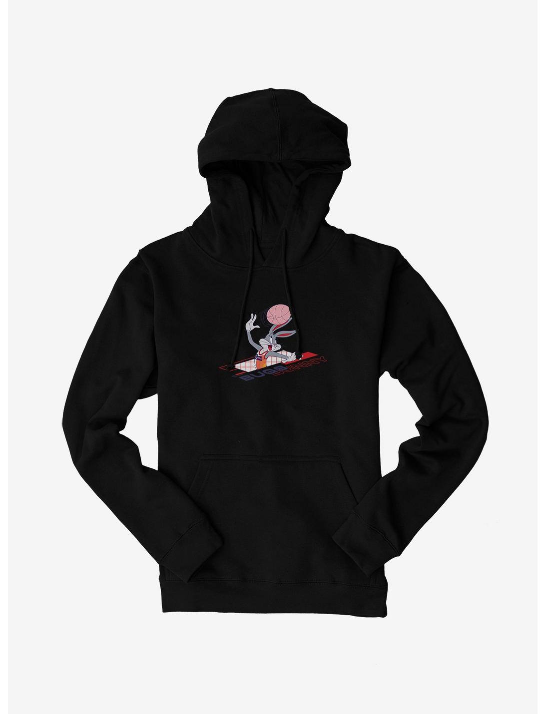 Space Jam: A New Legacy Bugs Bunny Leaving The Grid Hoodie, BLACK, hi-res
