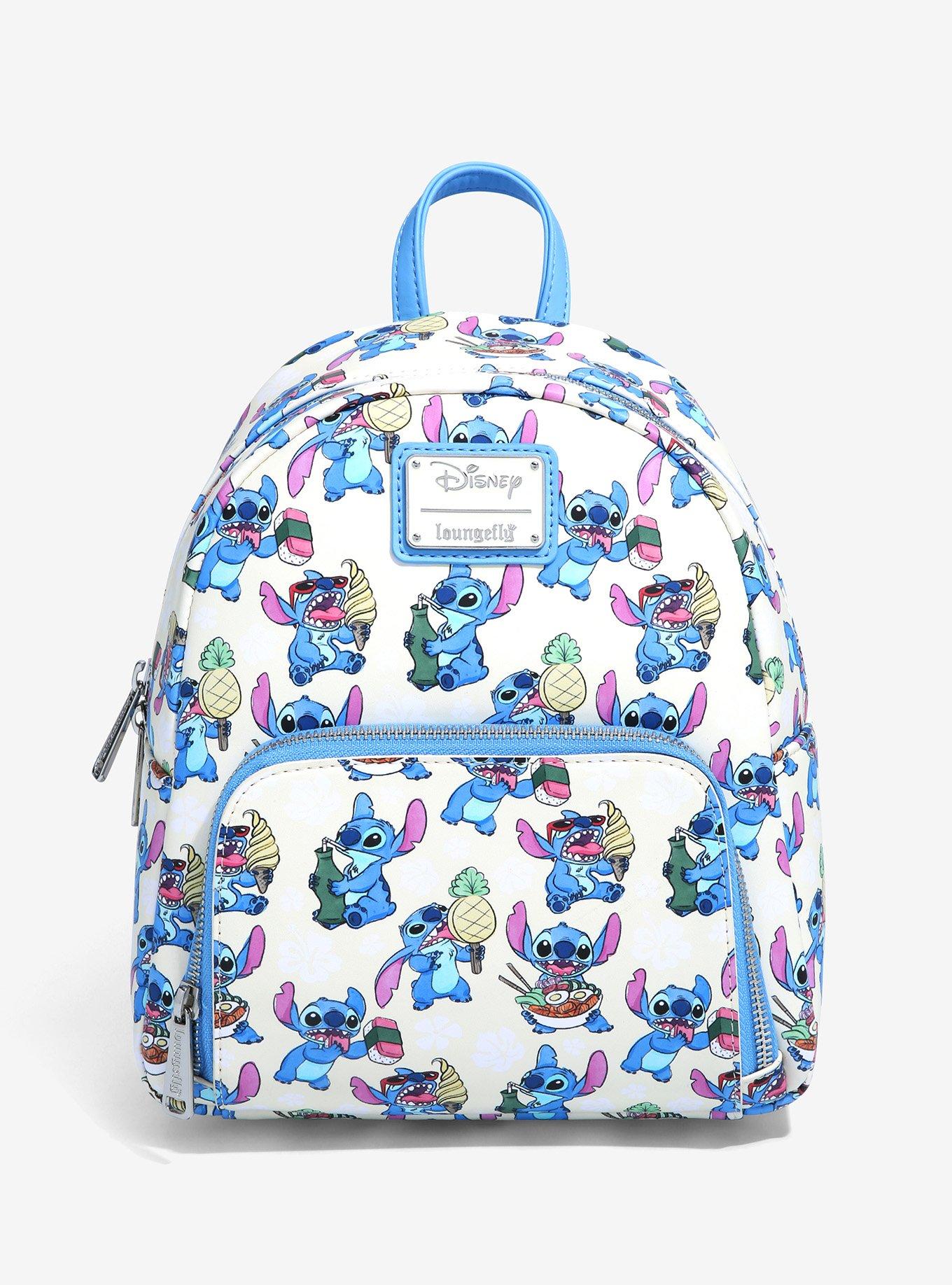 Disney Parks Stitch Tropical Florals Mini Backpack Bag New with Tag 