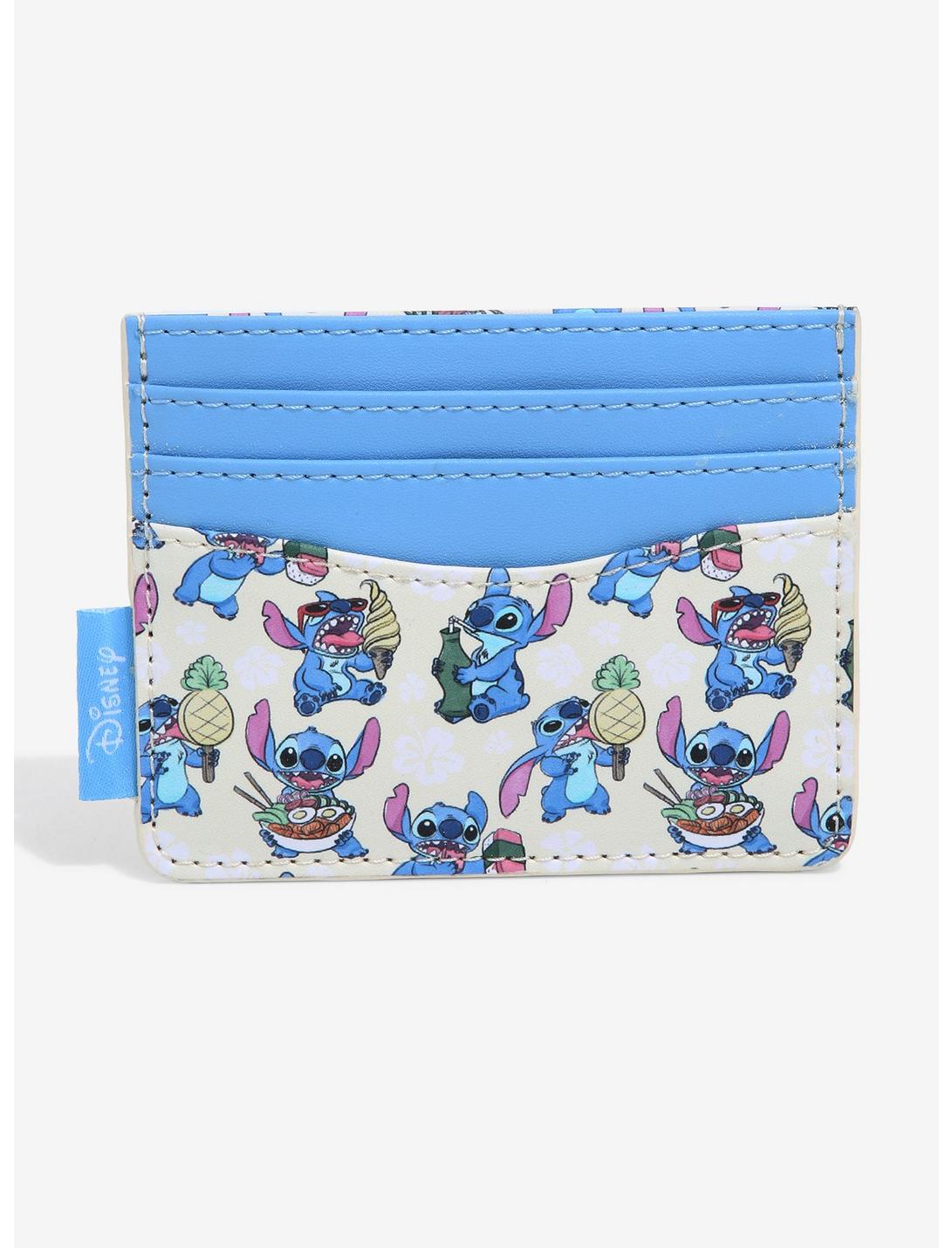 Loungefly Disney Lilo & Stitch Snacktime with Stitch Cardholder - BoxLunch Exclusive, , hi-res
