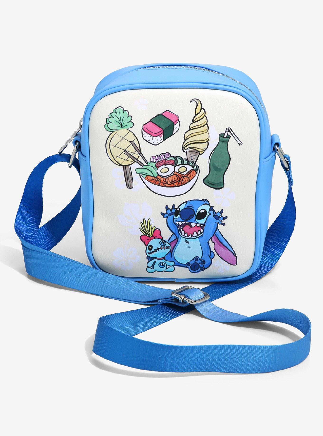 Disney Lilo & Stitch Multicolored Stitch & Angel Crossbody Bag - BoxLunch  Exclusive