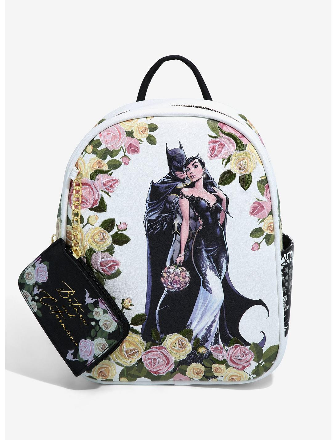 DC Comics Batman & Catwoman Wedding Mini Backpack - BoxLunch Exclusive, , hi-res