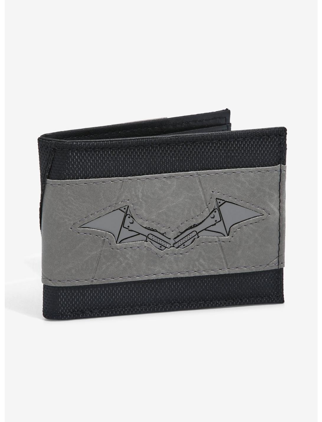 DC Comics The Batman Bat Logo Bifold Wallet - BoxLunch Exclusive, , hi-res