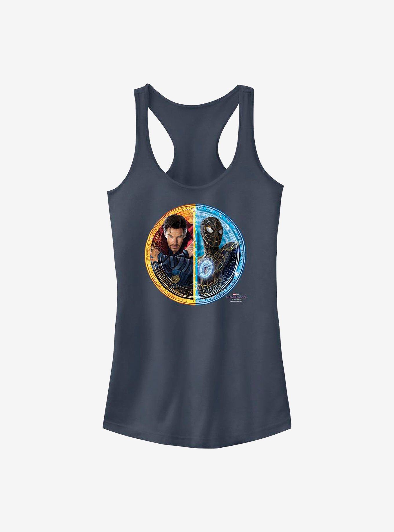 Marvel Spider-Man: No Way Home Spidey Doctor Strange Circle Girls Tank, INDIGO, hi-res