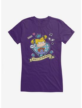 Rugrats Angelica Aren't I Just The Greatest? Girls T-Shirt, PURPLE, hi-res