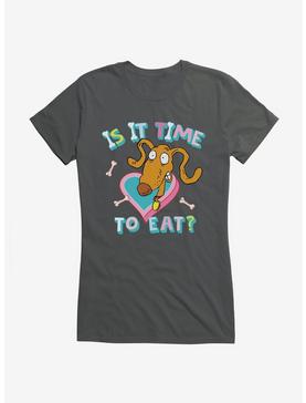 Rugrats Spike Is It Time To Eat? Girls T-Shirt, , hi-res