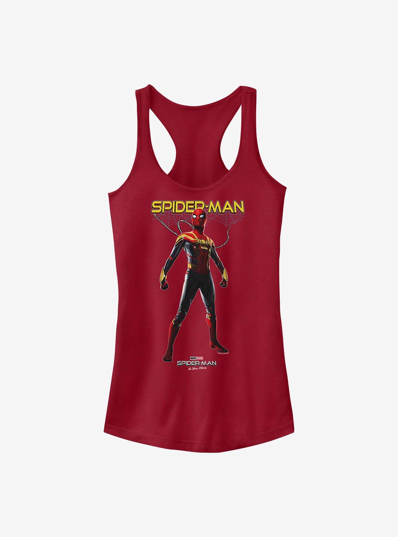 Marvel Spider-Man: No Way Home Spiderweb Hero Girls Tank, SCARLET, hi-res