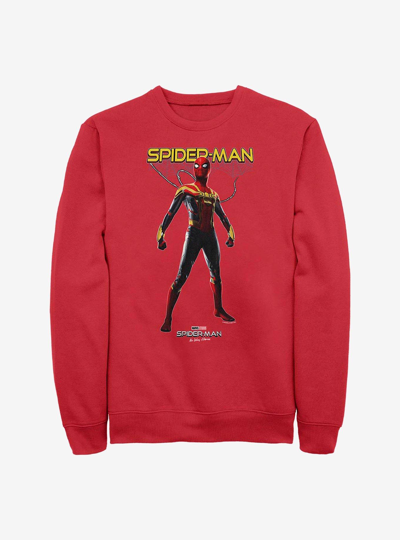 Marvel Spider-Man: No Way Home Spiderweb Hero Crew Sweatshirt