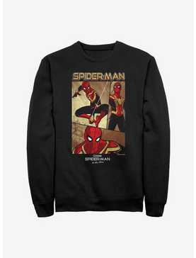 Marvel Spider-Man: No Way Home Three Panel Spidey Crew Sweatshirt, , hi-res