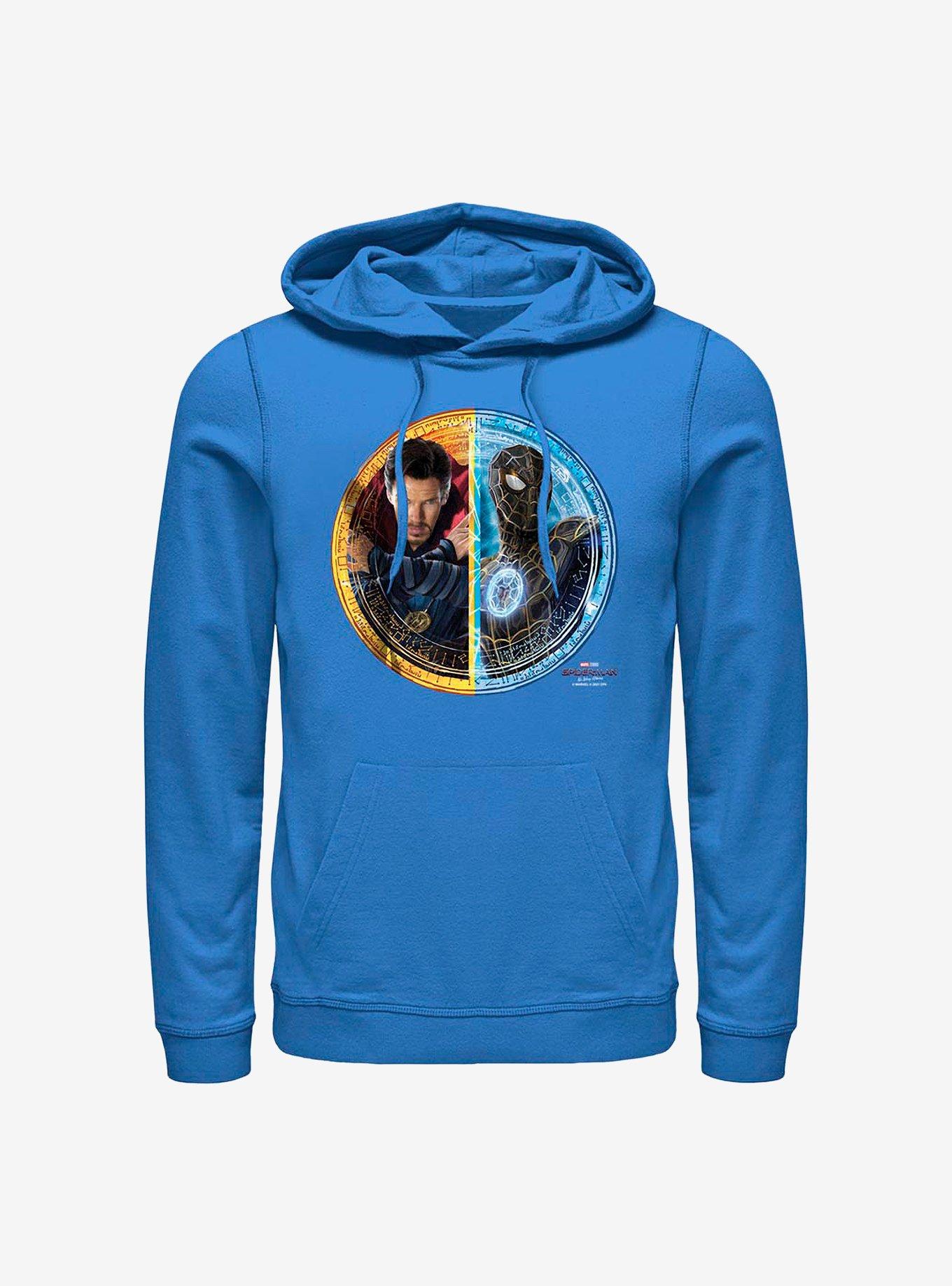 Marvel Spider-Man: No Way Home Spidey Doctor Strange Circle Hoodie, ROYAL, hi-res