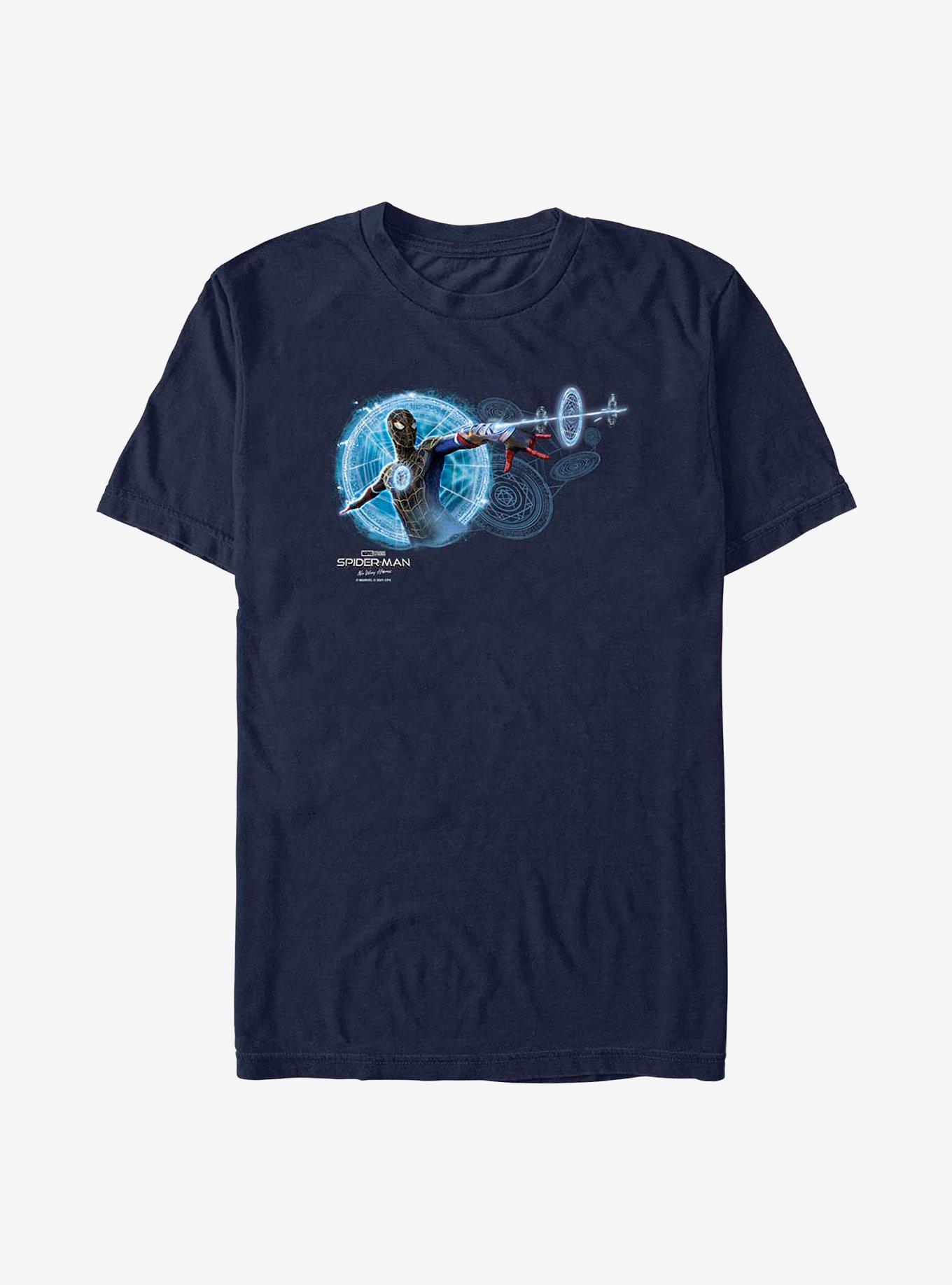 Marvel Spider-Man: No Way Home Magic Web T-Shirt, NAVY, hi-res