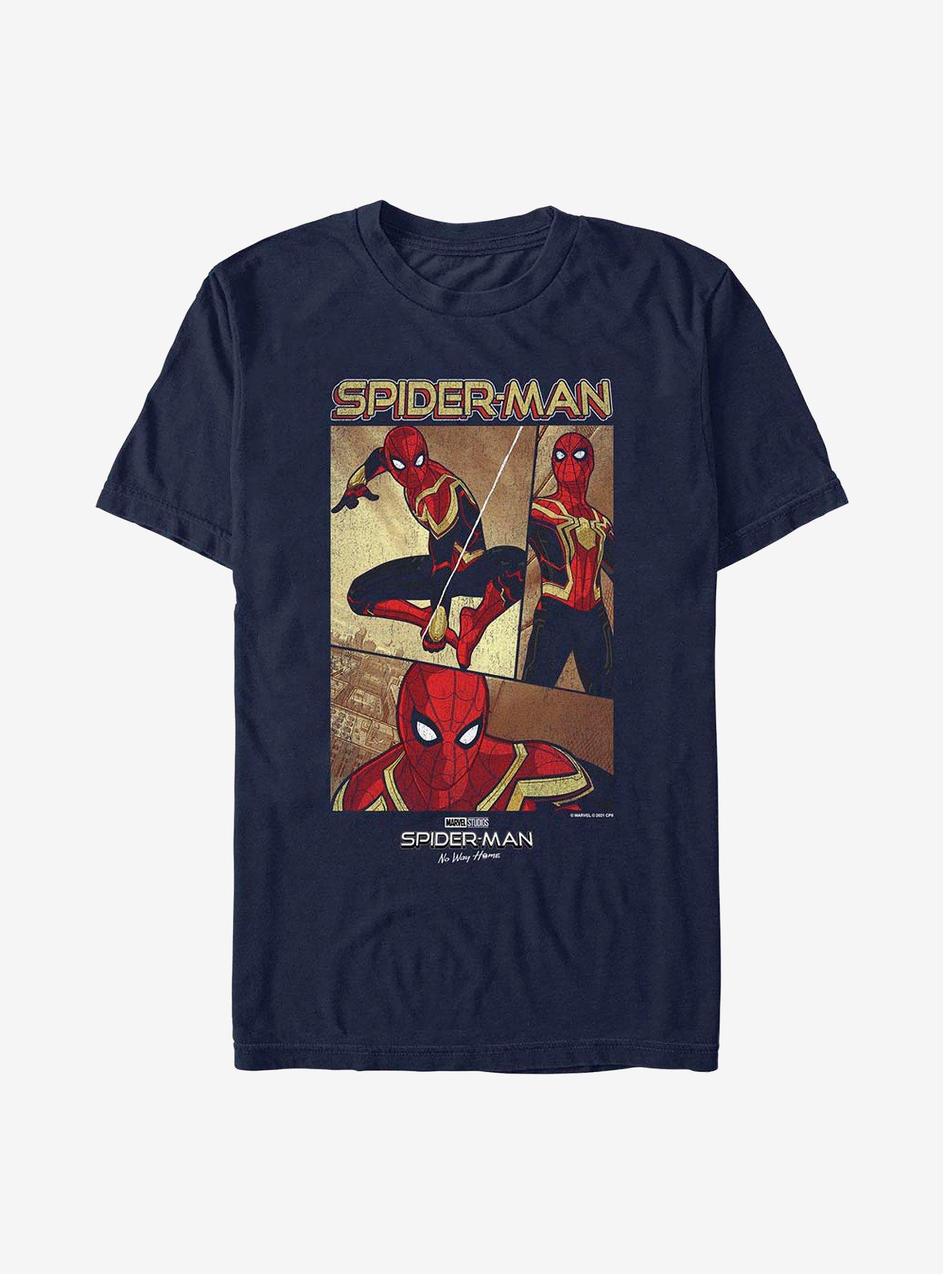 Marvel Spider-Man: No Way Home Three Panel Spidey T-Shirt, , hi-res