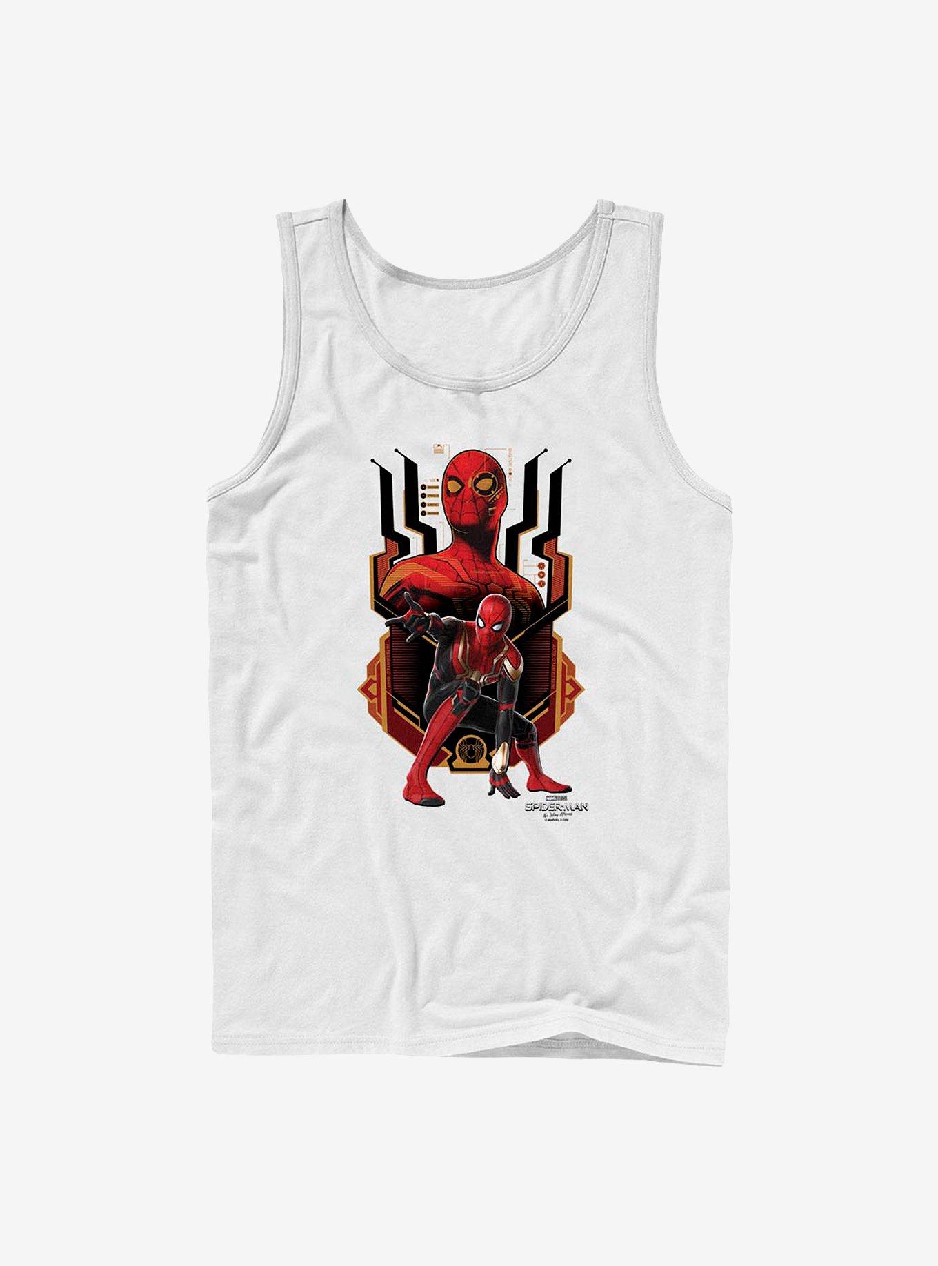 Marvel Spider-Man: No Way Home Integrated Suit Tank, WHITE, hi-res