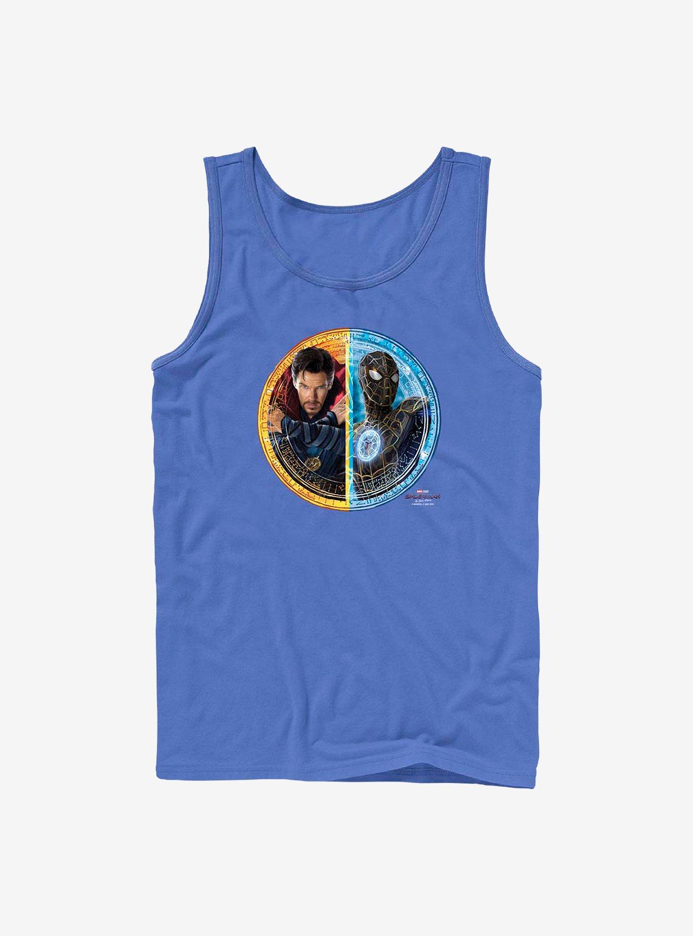 Marvel Spider-Man: No Way Home Spidey Doctor Strange Circle Tank, ROYAL, hi-res