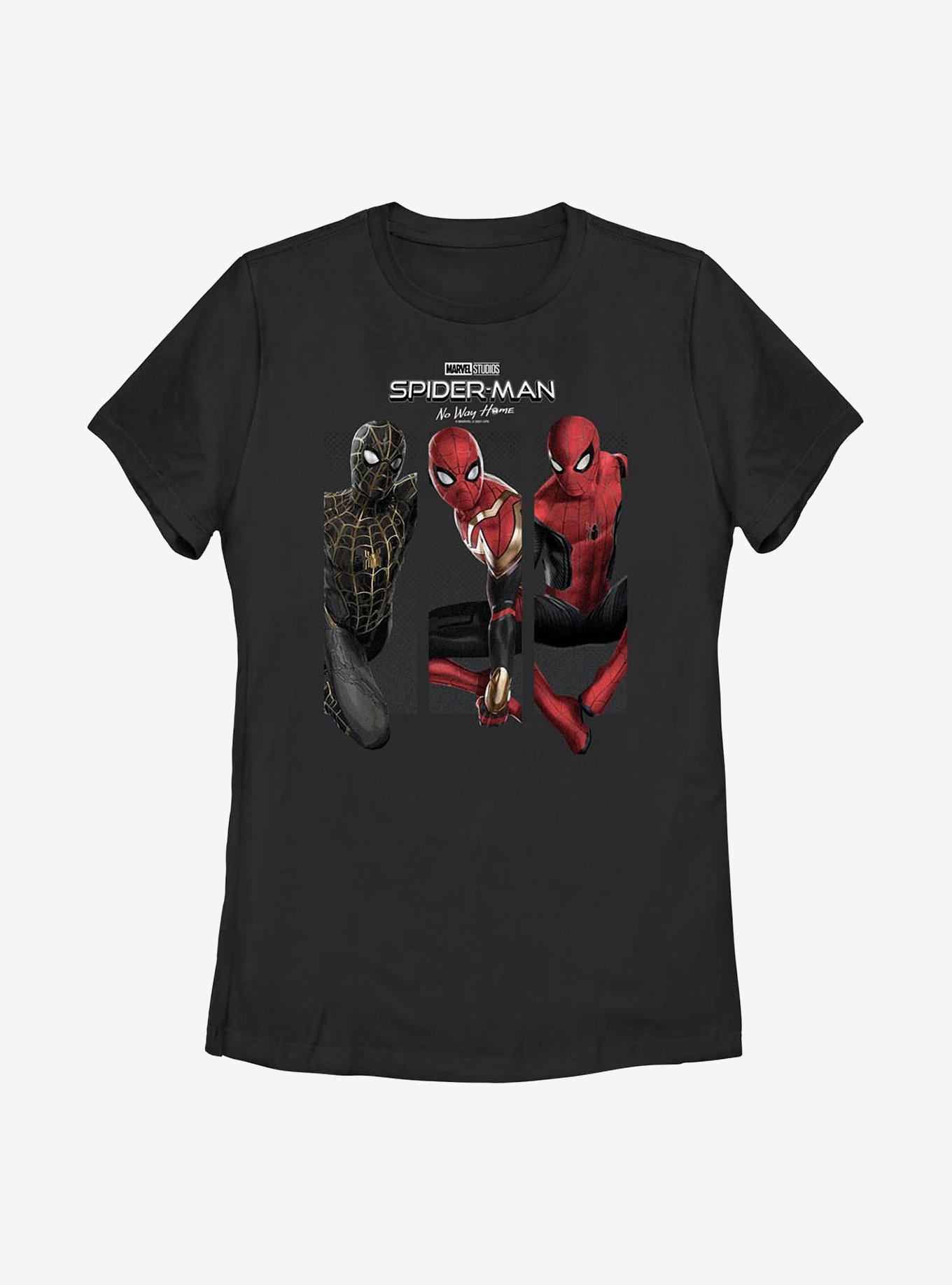 Marvel Spider-Man: No Way Home Three Poses Girls T-Shirt, , hi-res