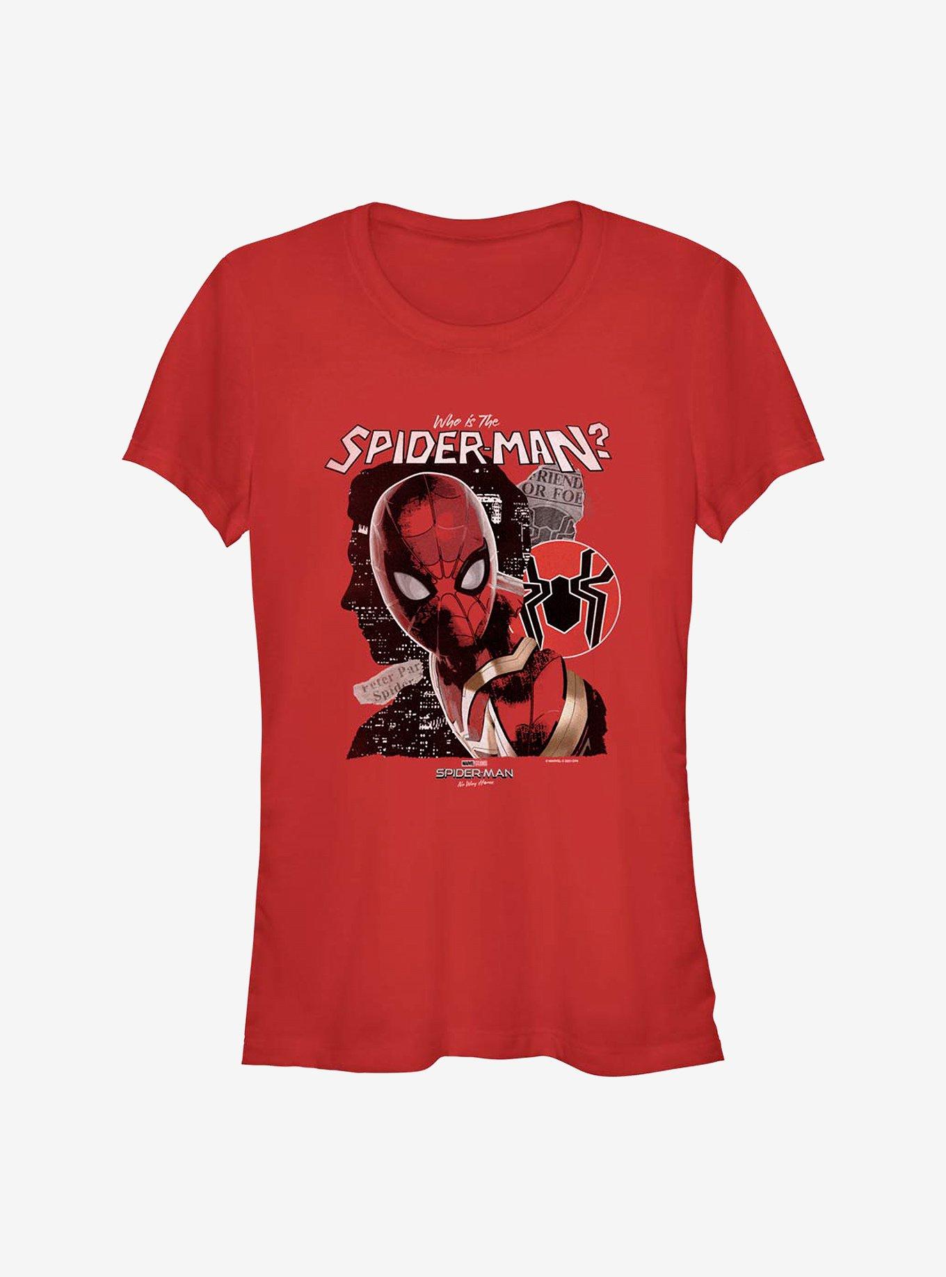Marvel Spider-Man: No Way Home Who Is He? Girls T-Shirt, , hi-res