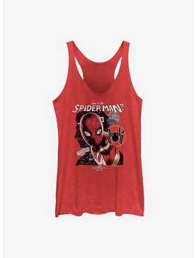 Marvel Spider-Man: No Way Home Who Is He? Girls Tank, , hi-res