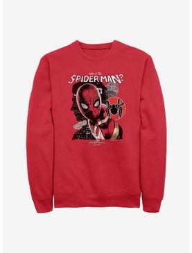 Marvel Spider-Man: No Way Home Who Is He? Crew Sweatshirt, , hi-res