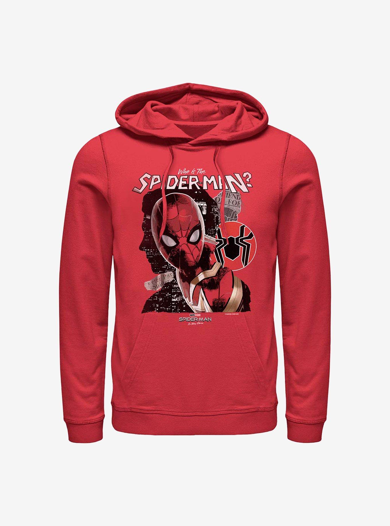 Marvel Spider-Man: No Way Home Who Is He? Hoodie, , hi-res