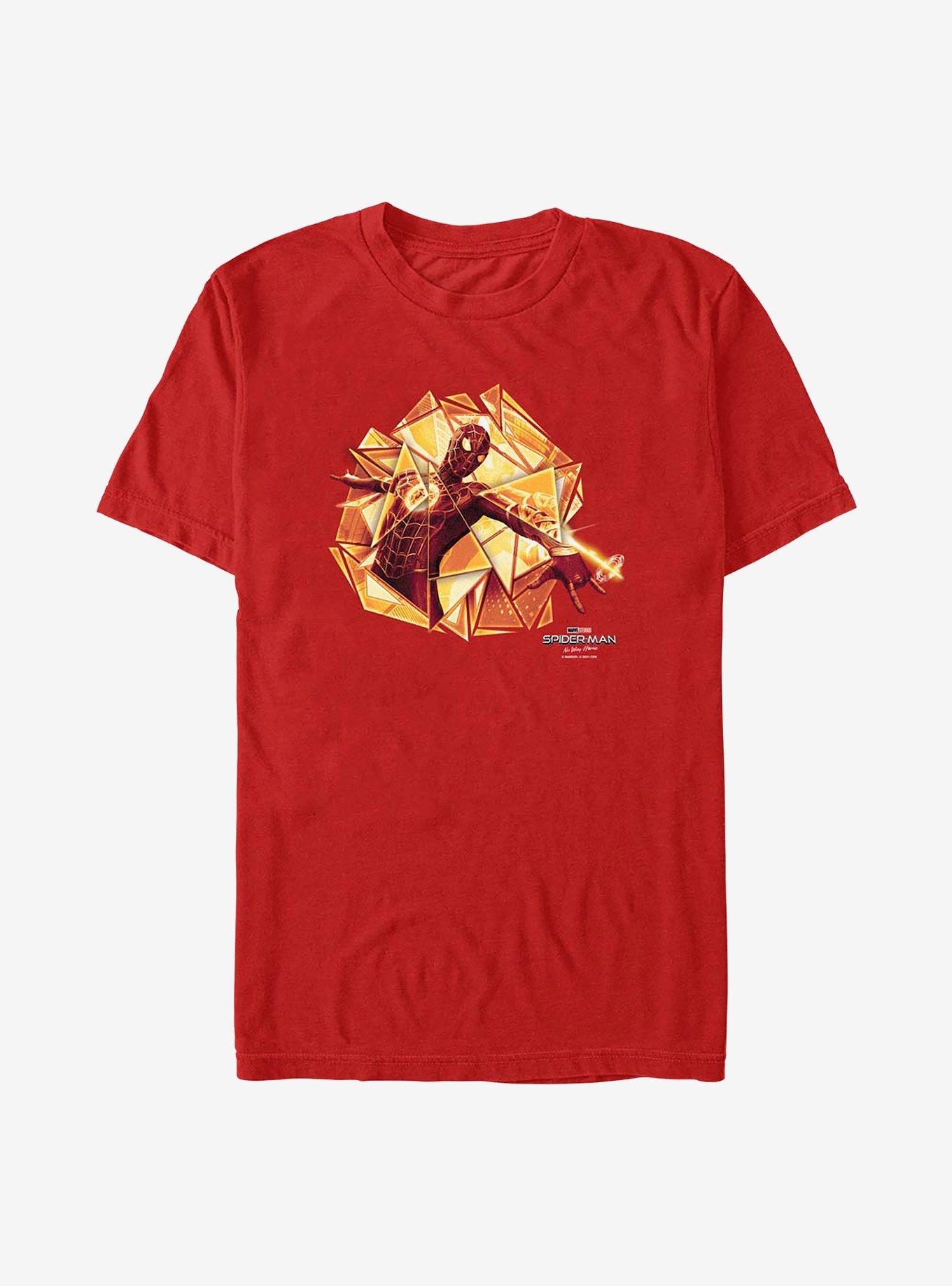 Marvel Spider-Man: No Way Home Gold Web Shot T-Shirt, , hi-res