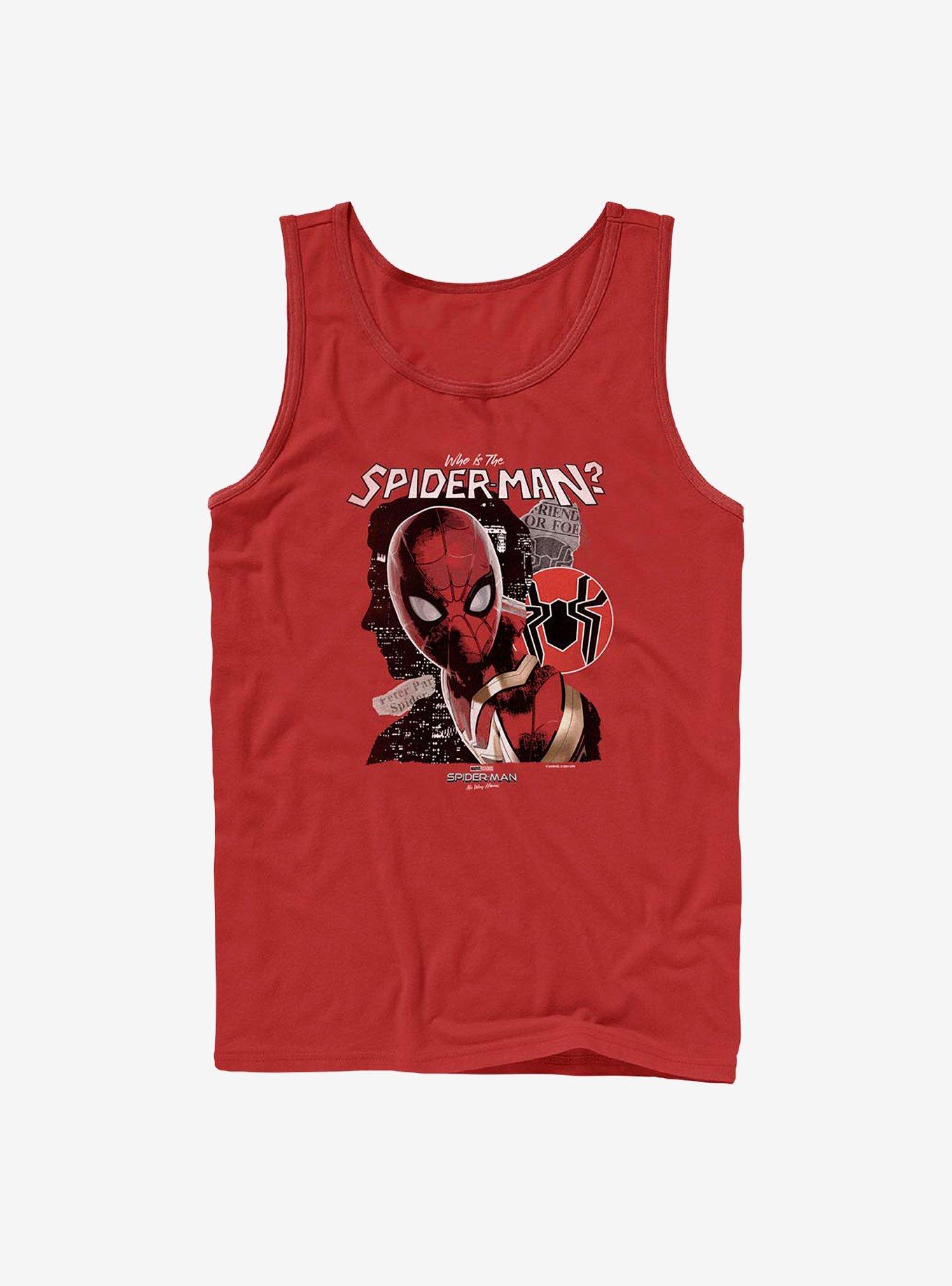 Marvel Spider-Man: No Way Home Who Is He? Tank, , hi-res