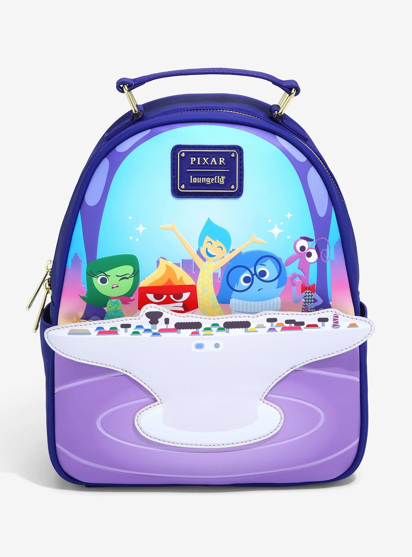 Loungefly Disney Pixar Inside Out Headquarters Control Panel Mini Backpack Boxlunch Exclusive 7153