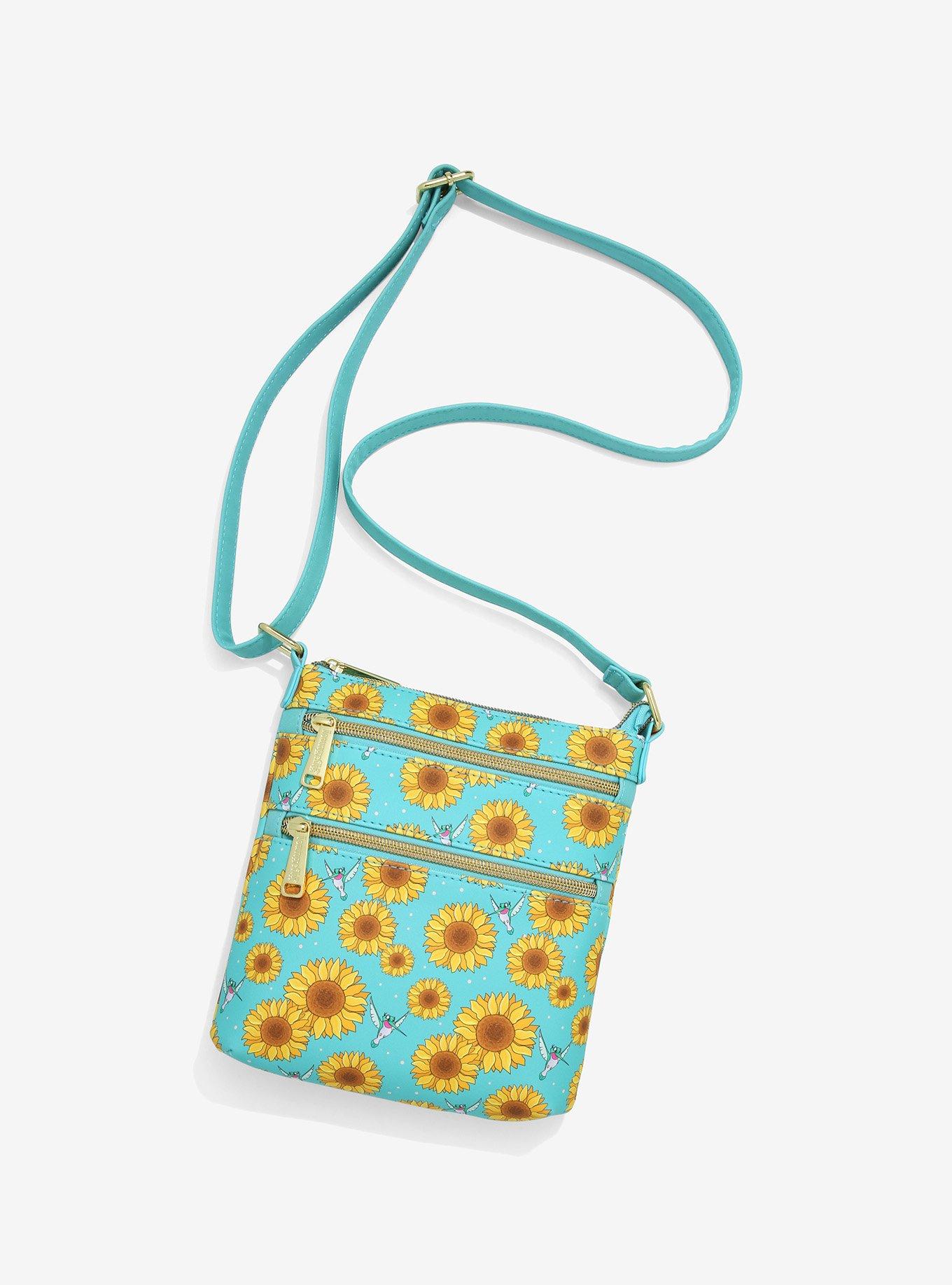 Loungefly Disney Pocahontas Flit & Sunflowers Crossbody Bag - BoxLunch  Exclusive