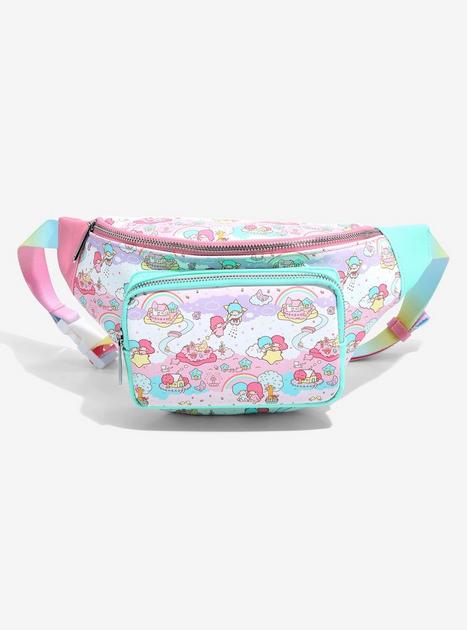 Loungefly Sanrio Little Twin Stars Rainbow Cloud Crossbody Bag