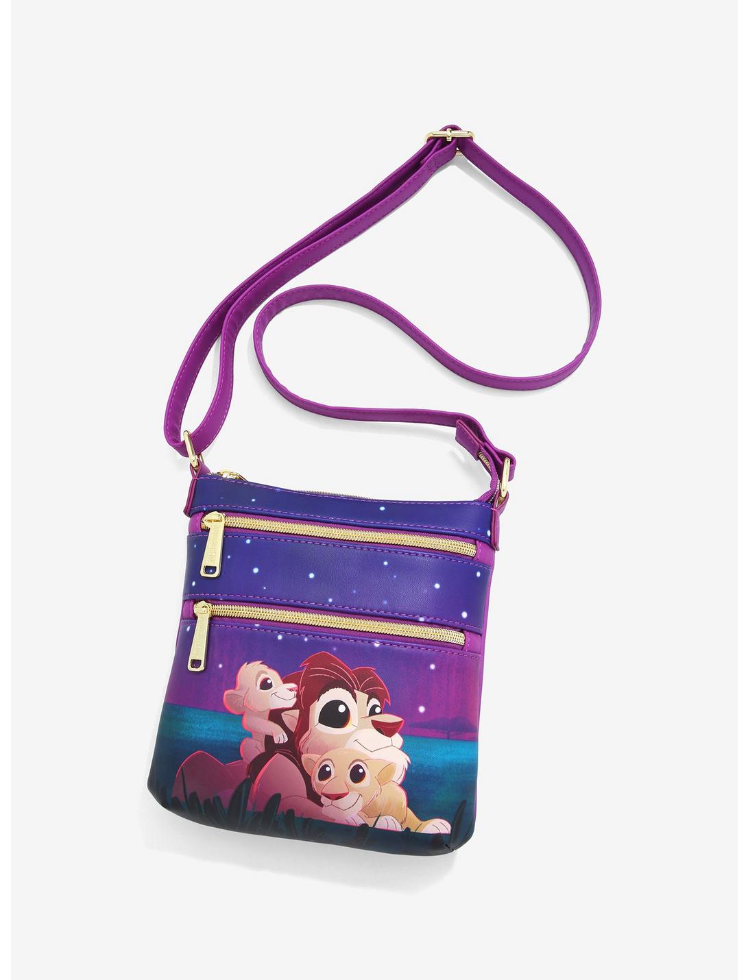 Loungefly Disney The Lion King Family Crossbody Bag - BoxLunch Exclusive, , hi-res
