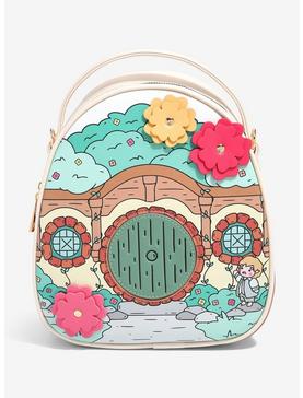 The Lord of the Rings Bag End Door Mini Backpack - BoxLunch Exclusive, , hi-res