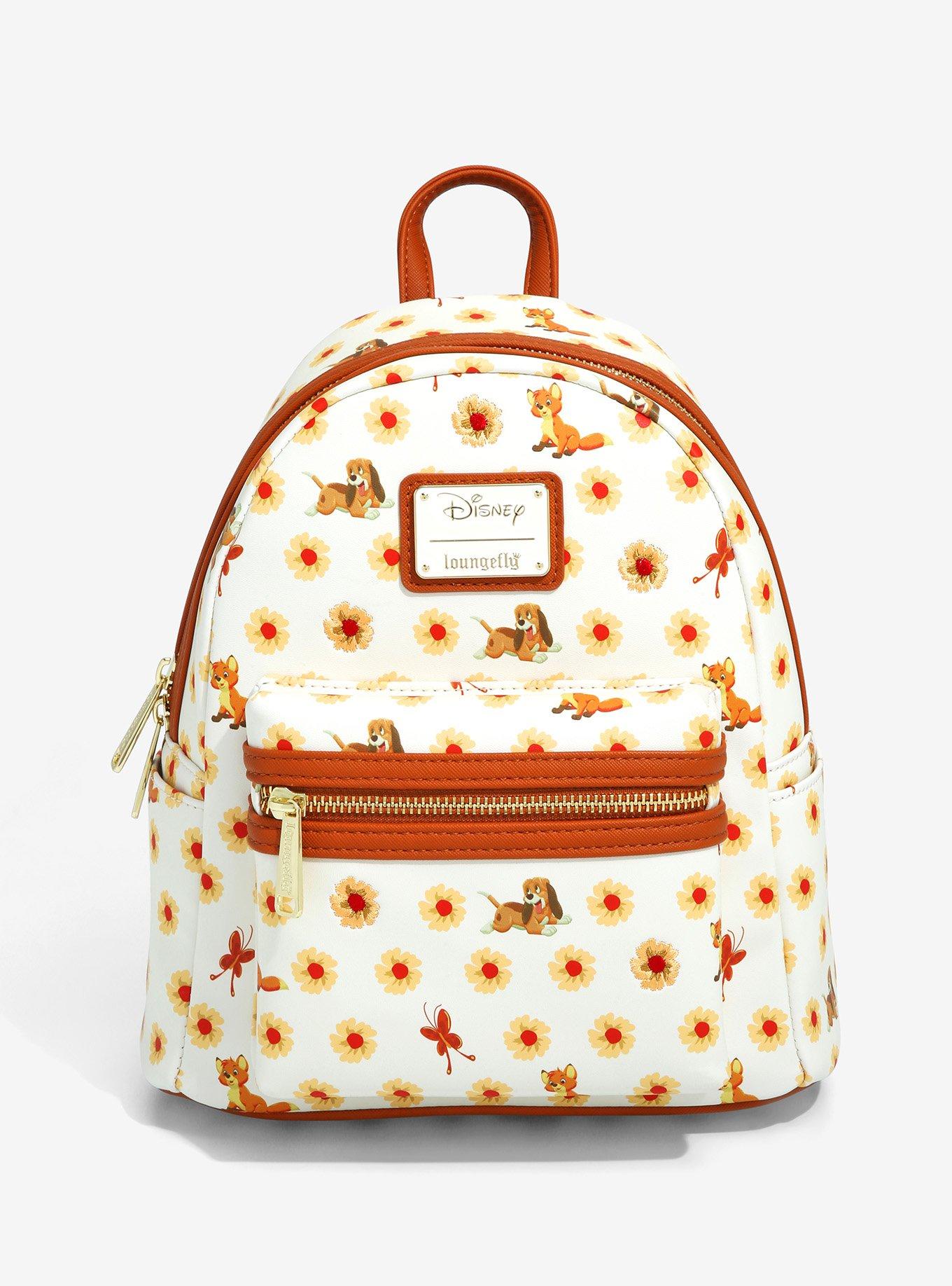 Loungefly Disney The Fox And The Hound Playtime Mini Backpack