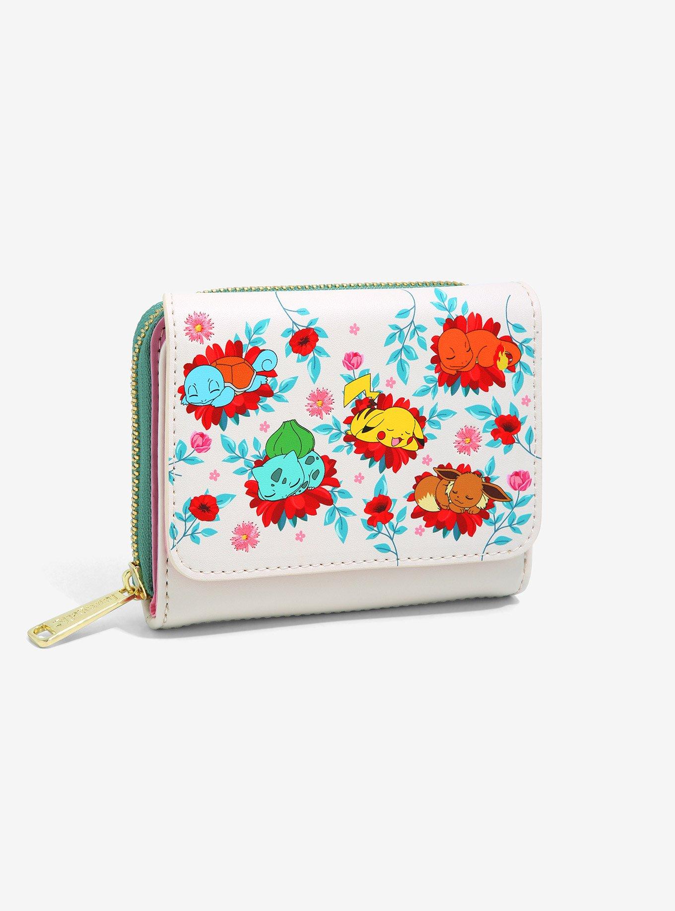 Floral Lion Card Wallet