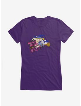 Rugrats Halloween Angelica Wicked Witch Of The Best Girls T-Shirt, PURPLE, hi-res