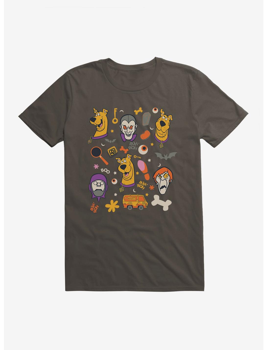 Scooby-Doo Halloween Variety Portrait T-Shirt, SMOKE, hi-res