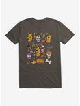 Scooby-Doo Halloween Variety Portrait T-Shirt, SMOKE, hi-res