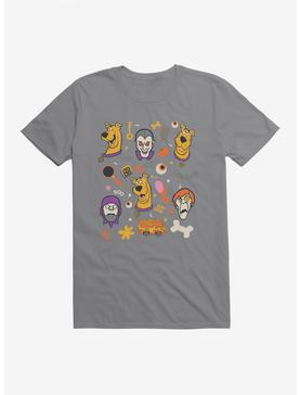 Scooby-Doo Halloween Variety Portrait T-Shirt, STORM GREY, hi-res
