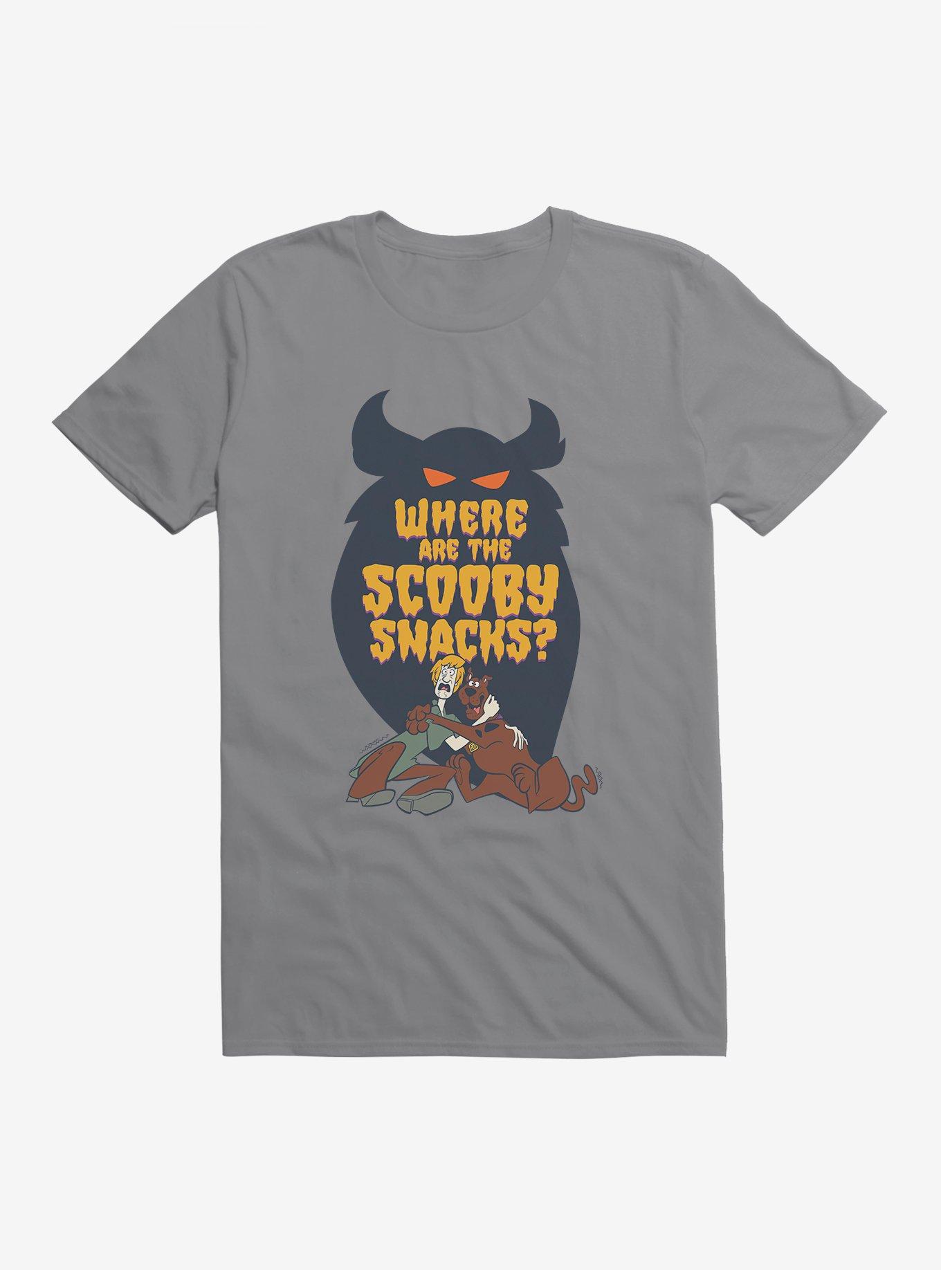 Scooby-Doo Where Are The Scooby Snacks T-Shirt, STORM GREY, hi-res