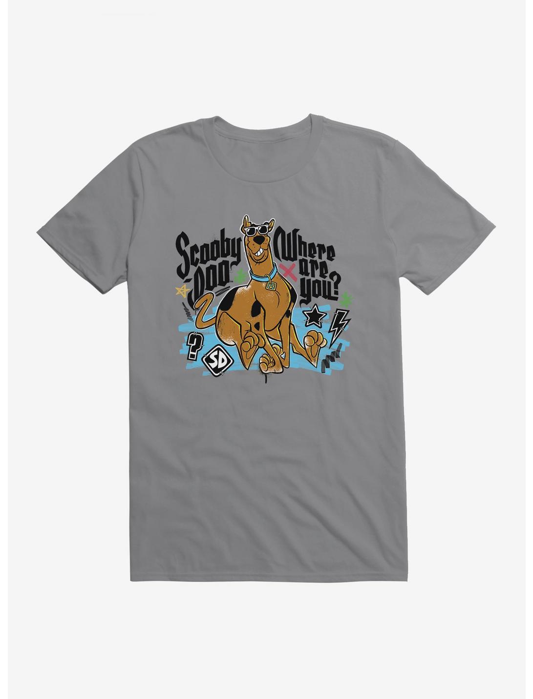 Scooby-Doo Lookin Cool Where Are You? T-Shirt, STORM GREY, hi-res