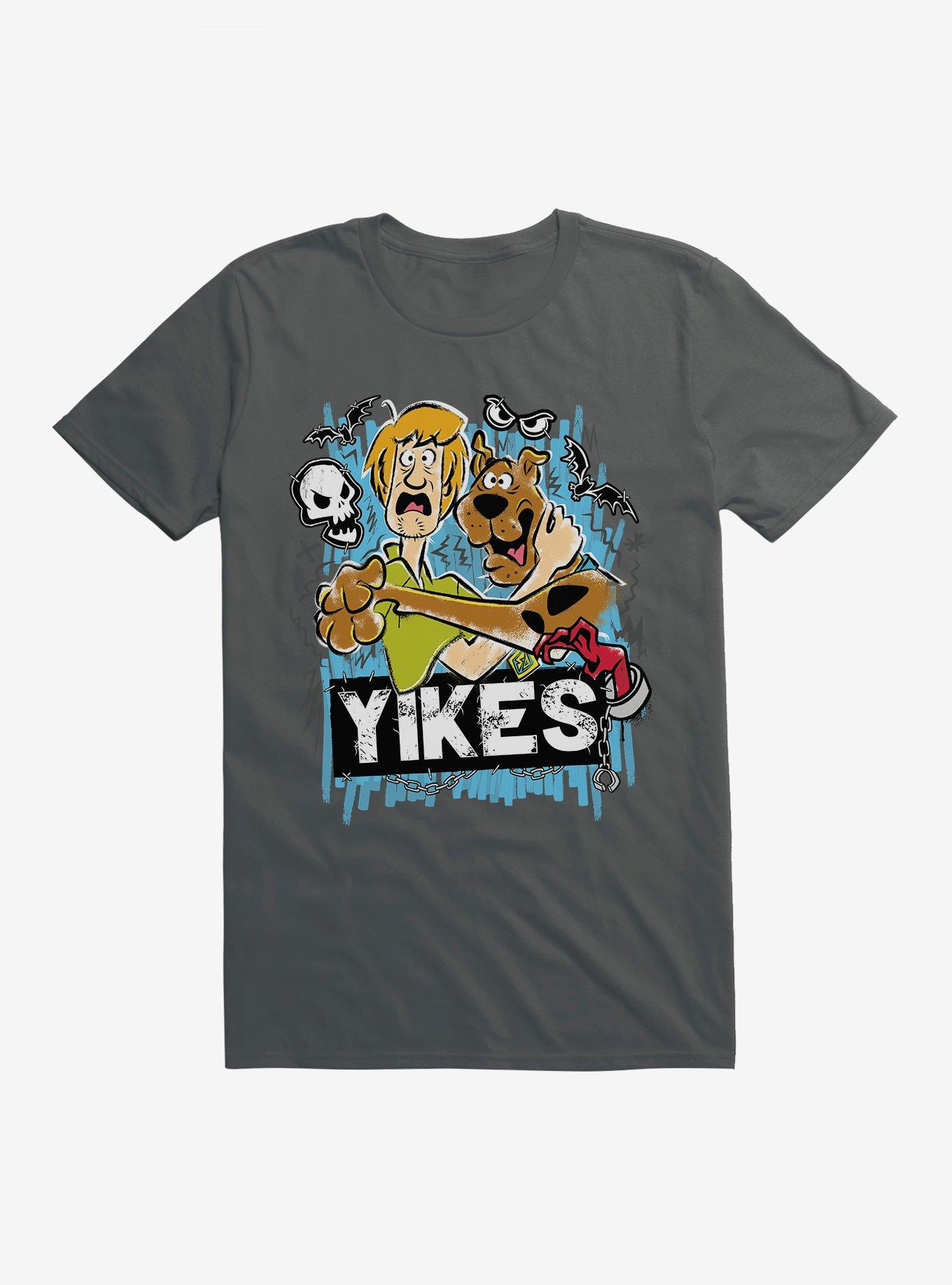 Scooby-Doo Yikes With Shaggy T-Shirt, CHARCOAL, hi-res